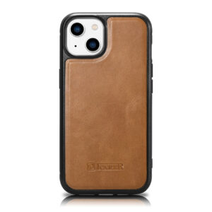 iCarer odinis dėklas iPhone 14 Plus – rudas