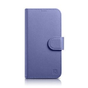 iCarer odinis anti-RFID dėklas iPhone 14 Plus – violetinis