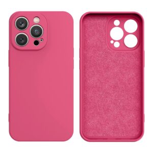 Silikoninis dėklas iPhone 14 Plus – fuksija