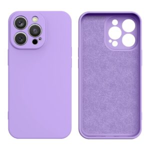 Silikoninis dėklas iPhone 14 Plus – violetinis