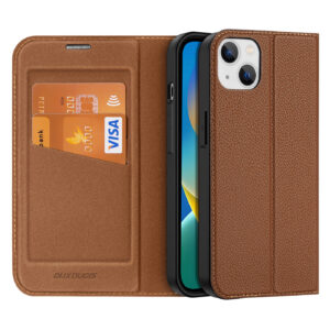 Dux Ducis Skin X2 dėklas iPhone 14 Plus – rudas