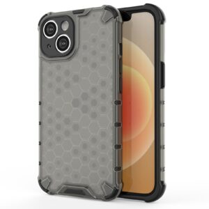 Honeycomb dėklas iPhone 14 – juodas, šarvuotas