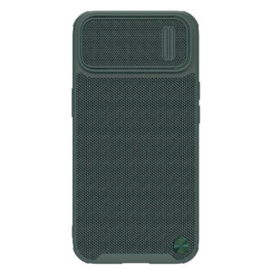 Nillkin Textured S dėklas iPhone 14 Plus – žalias, su kameros dangteliu