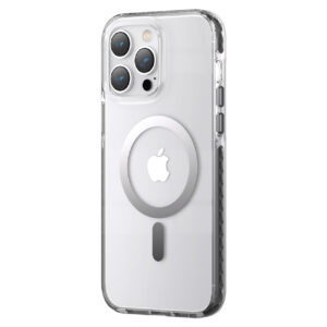 Kingxbar MagSafe dėklas iPhone 14 Plus – pilkas