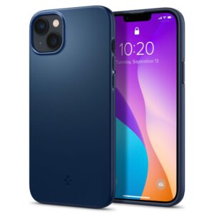 Spigen Thin Fit dėklas iPhone 14 Plus – mėlynas