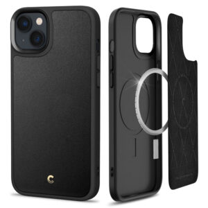 Spigen Cyrill Kajuk MagSafe dėklas iPhone 14 Plus – juodas
