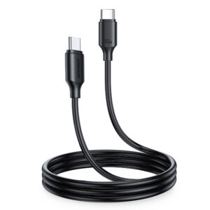 Joyroom Long-Lasting Series A9 Laidas USB-C / USB-C PD QC 60W 3A 1m - juodas