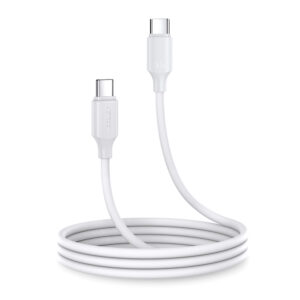 Joyroom Long-Lasting Series A9 Laidas USB-C / USB-C PD QC 60W 3A 1m - baltas
