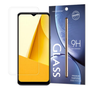 Grūdintas stiklas Vivo Y16 / Y02s grūdintas stiklas 9H kietumas (pakuotė – vokas) -- Cell phone tempered glass