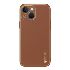 Dux Ducis Yolo dėklas iPhone 14 Plus – rudas