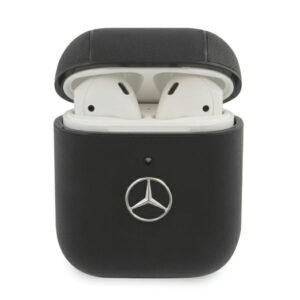 Mercedes‑Benz Electronic Line dėklas AirPods 1/2 – juodas