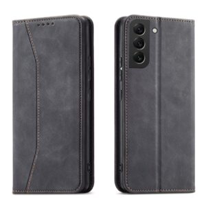 Magnet Fancy dėklas Samsung Galaxy S23+ – juodas