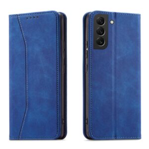 Magnet Fancy dėklas Samsung Galaxy S23 Ultra – mėlynas