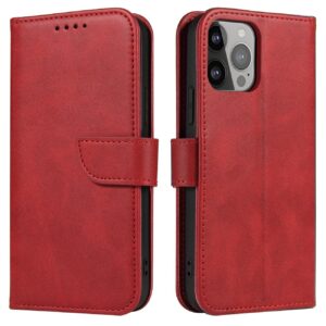 Magnet Case dėklas Samsung Galaxy S23 Ultra – raudonas