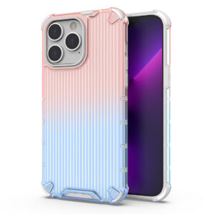 Hurtel Ombre Protect dėklas iPhone 13 Pro – rožinis/mėlynas