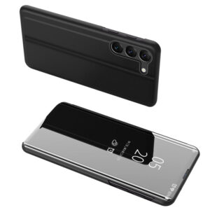 Clear View dėklas Samsung Galaxy S23+ – juodas