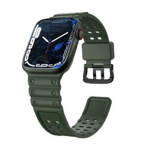 Strap Triple Protection dirželis Apple Watch 38 / 40 / 41 mm - žalias -- Apple Watch