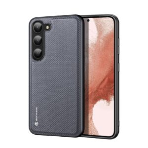 Dux Ducis Fino dėklas Samsung Galaxy S23+ – pilkas