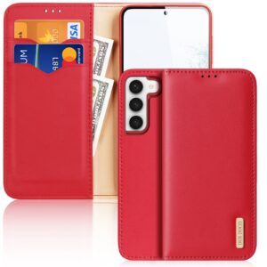 Dux Ducis Hivo atverčiamas dėklas Galaxy S23+ – raudonas