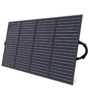 Choetech Saulės turistinis įkroviklis SC010, sulankstomas, 160W, juodas