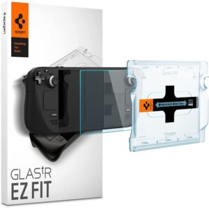 Spigen Glas.tR EZ Fit Grūdintas Stiklas Steam Deck -- Steam Deck