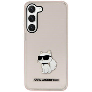 Karl Lagerfeld dėklas Samsung Galaxy S23 – rožinis