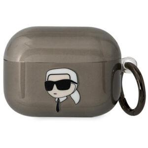 Karl Lagerfeld AirPods Pro 2 dėklas – juodas