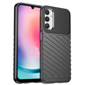 Apsauginis TPU dėklas Samsung Galaxy A24 4G – juodas