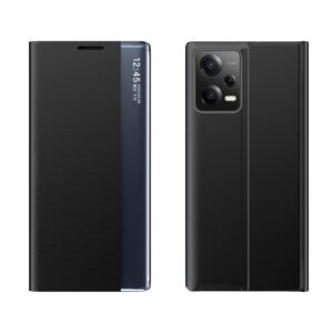 Atverčiamas dėklas su stovu Redmi Note 12 5G / Poco X5 5G – juodas -- Xiaomi Redmi Note 12