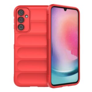 Magic Shield dėklas Samsung Galaxy A24 4G – raudonas