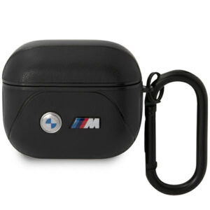 BMW AirPods 3 dėklas – juodas, eko oda