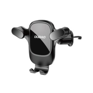Dudao F5Pro automobilinis telefono laikiklis oro angoms juodas