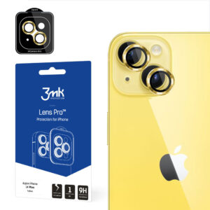 Apple iPhone 14 Plus – 3mk Lens Protection Pro geltona