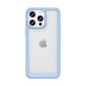 Sustiprintas dėklas iPhone 15 Pro Max Outer Space – mėlynas