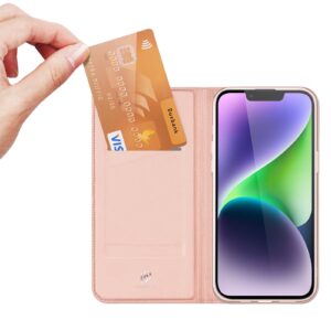 Dux Ducis Skin Pro dėklas iPhone 15 Plus – rožinis