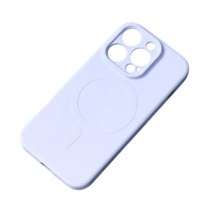 MagSafe silikoninis dėklas iPhone 15 Pro Max – mėlynas