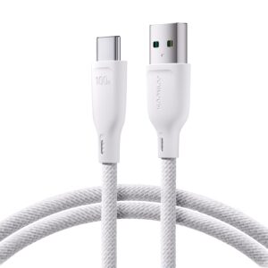 Joyroom laidas Multi-Color Series S-A34 USB-A / USB-C 100W 1m baltas -- Cell phone cables