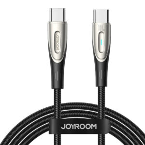 Joyroom Star-Light Series SA27-CC5 USB-C / USB-C Laidas 100W 1.2m - juodas