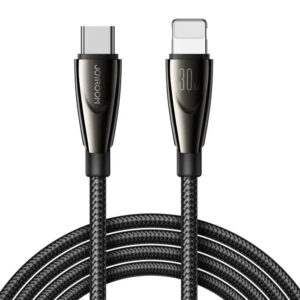Joyroom Pioneer Series SA31-CL3 USB-C / Lightning 30W 1.2m Laidas - juodas