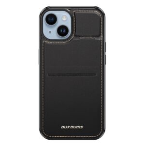 MagSafe dėklas-piniginė iPhone 15 Plus Dux Ducis – juodas