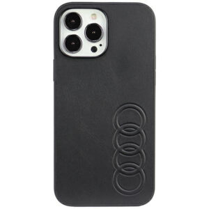 Audi eko odos dėklas iPhone 13 Pro Max – juodas