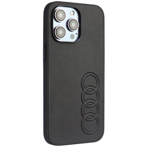 Audi odinis dėklas iPhone 14 Pro Max 6.7" – juodas