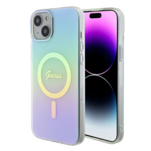 Guess MagSafe dėklas iPhone 15 Plus – turkio