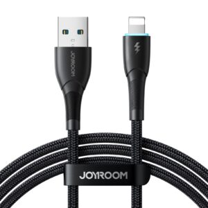 Joyroom Starry Series SA32-AL3 3A USB-A / Lightning laidas 1m - juodas