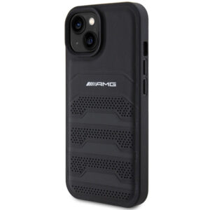 AMG odinis dėklas iPhone 15/14 Plus – juodas