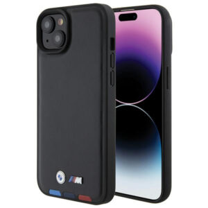 BMW odinis dėklas iPhone 15 Plus – juodas