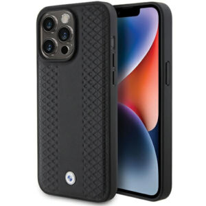 BMW odinis dėklas iPhone 15 Pro – juodas