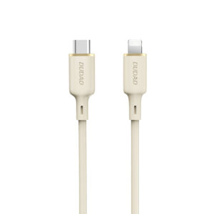 Dudao L7SCL USB-C - Lightning laidas 30W 1m - smėlio