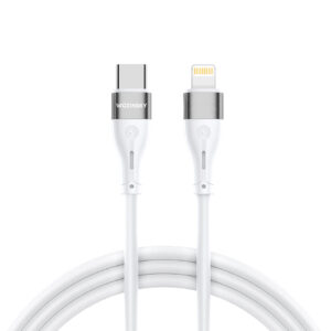 Wozinsky laidas WSTCL1 Lightning / USB-C PD 27W 1 m baltas