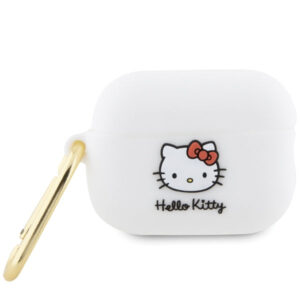 Hello Kitty silikoninis dėklas AirPods Pro 2 – baltas